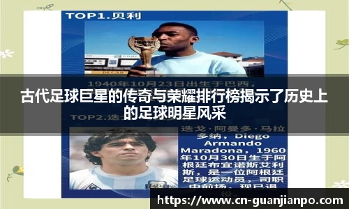 古代足球巨星的传奇与荣耀排行榜揭示了历史上的足球明星风采